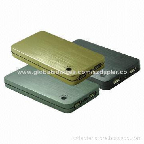 10,000mAh Dual-USB Port Power Banks for iPhone, iPod, iPad, Other Smartphones and Tablet PCs